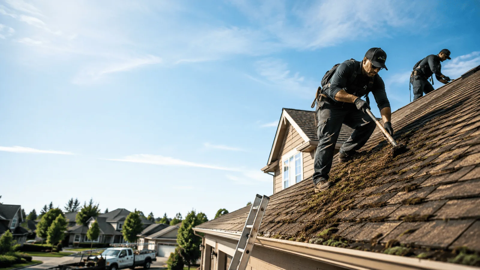 Roof Moss Removal in Applegate, CA near me